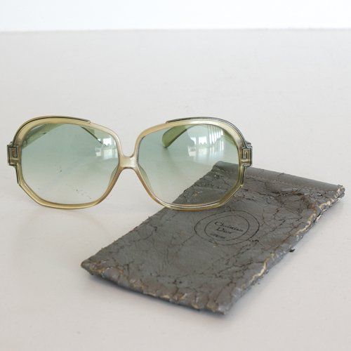 Vintage Christian Dior Sunglasses: in original case, model 2094, 1980's