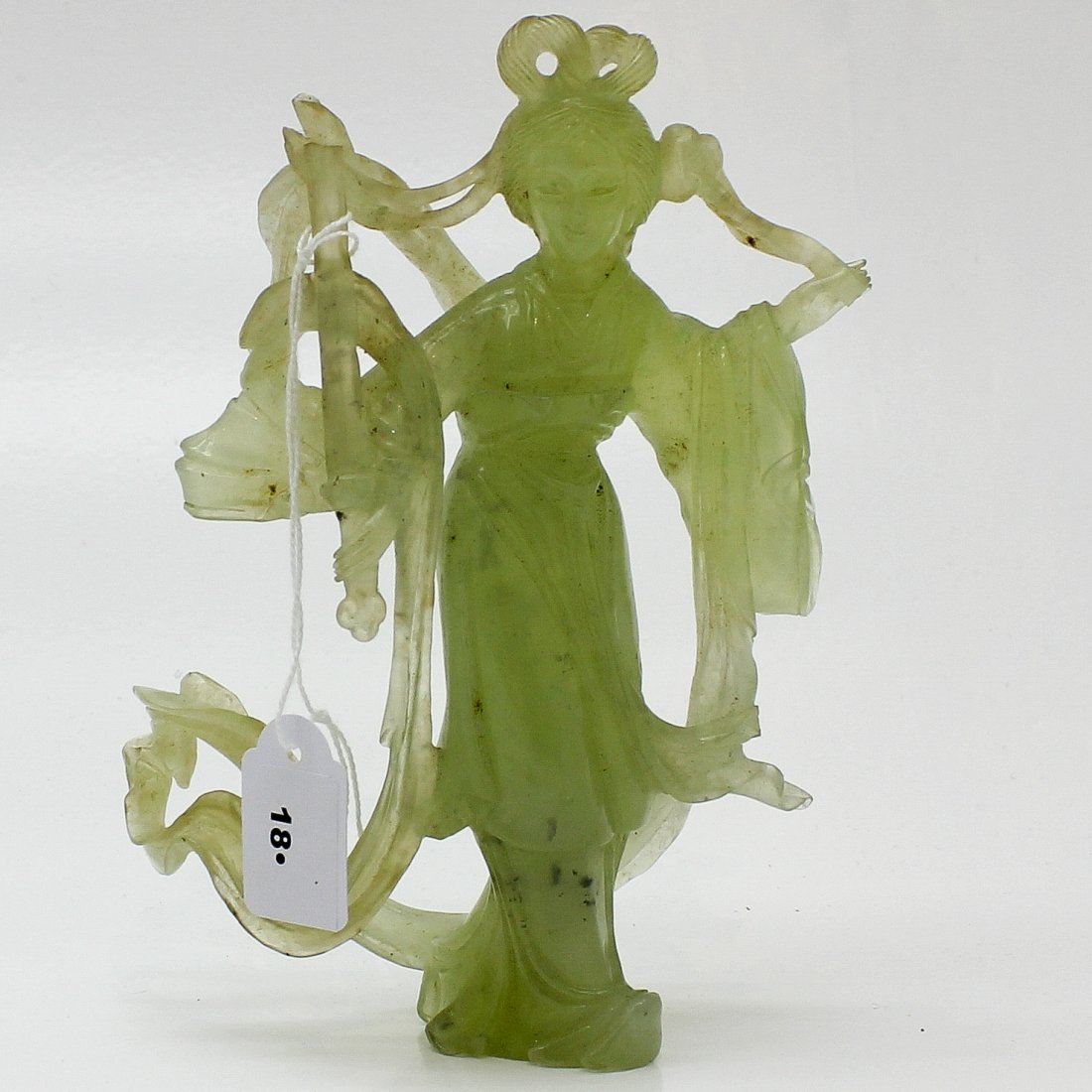 Carved Jade Figure of Chinese Lady (1 of 6)