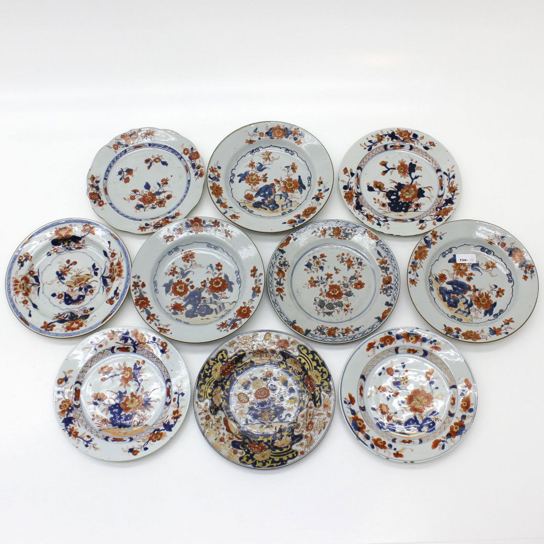 Lot of 10 China Porcelain Plates (1 of 2)