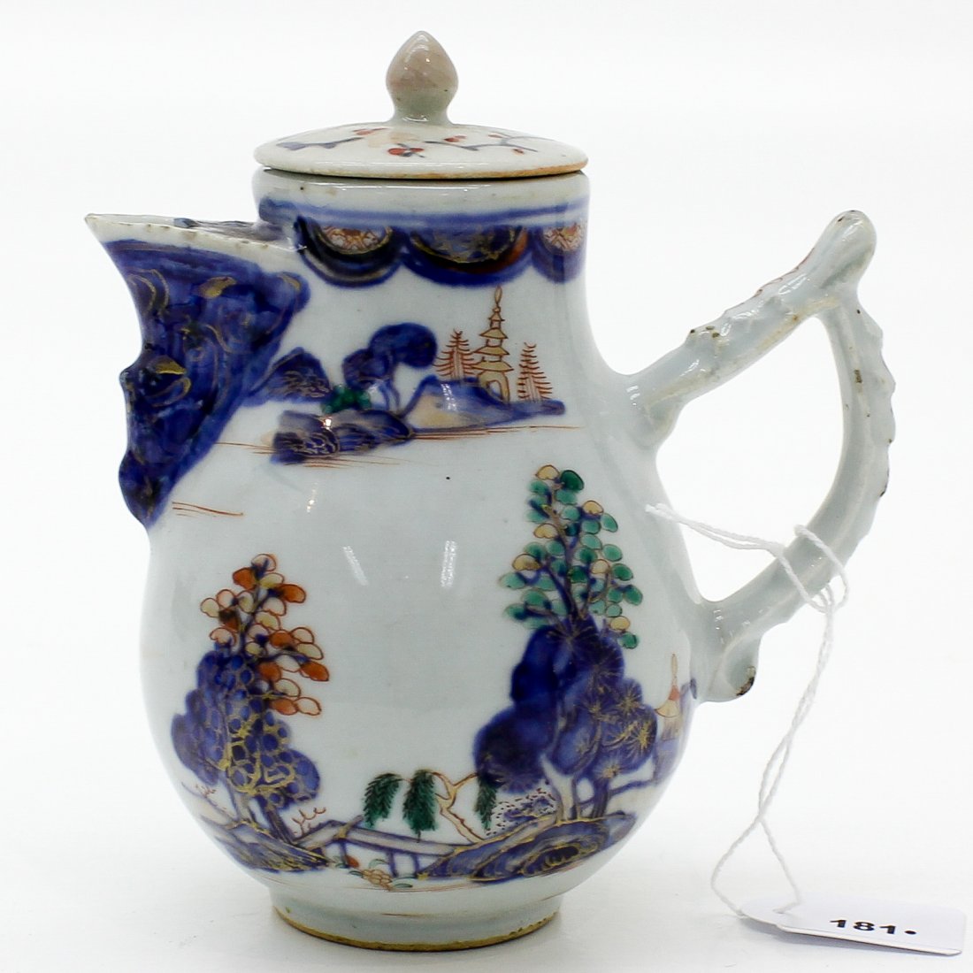 China Porcelain Cream Pitcher Circa 1800 (1 of 6)
