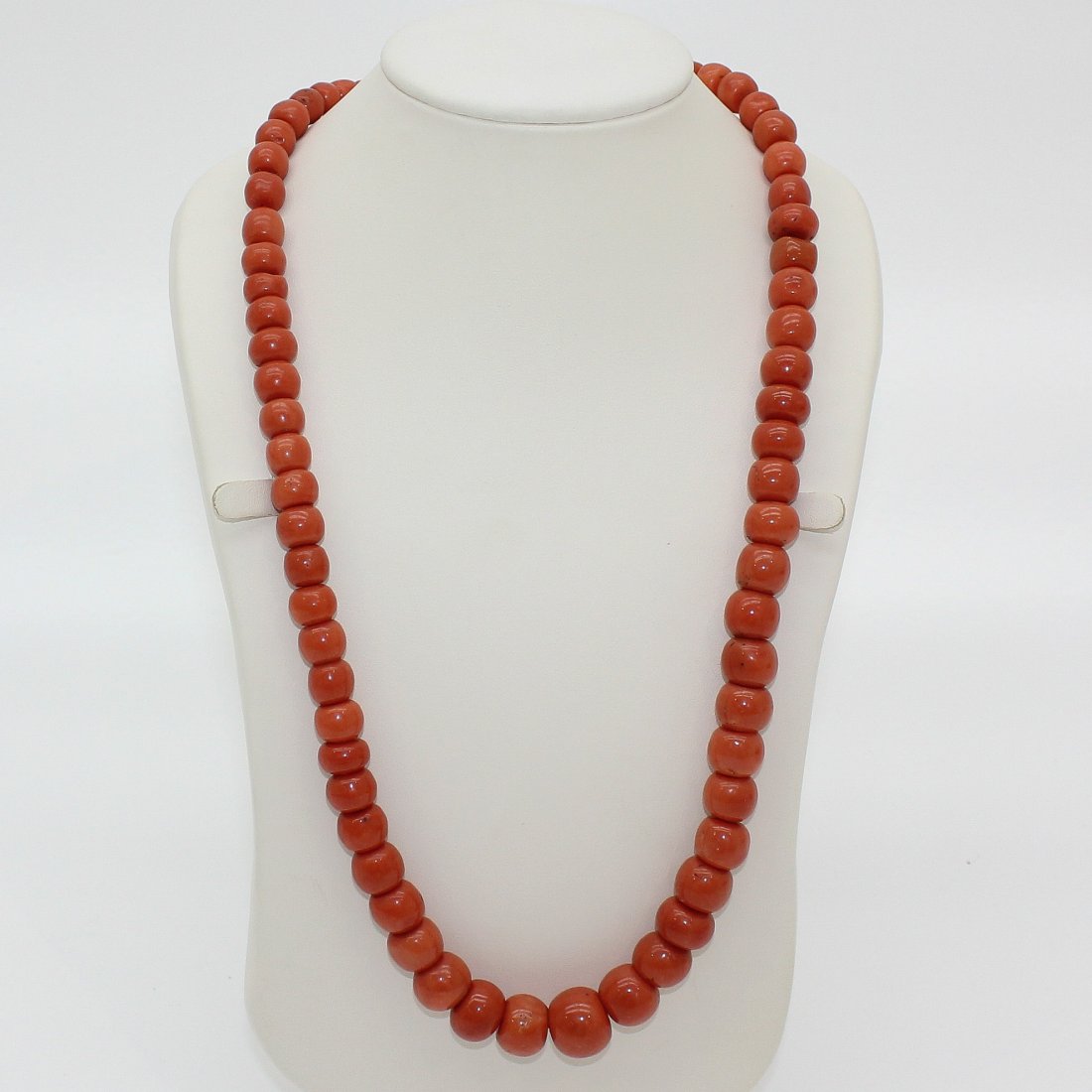 A 19th Century Red Coral Necklace Exceptional Quality (1 of 1)