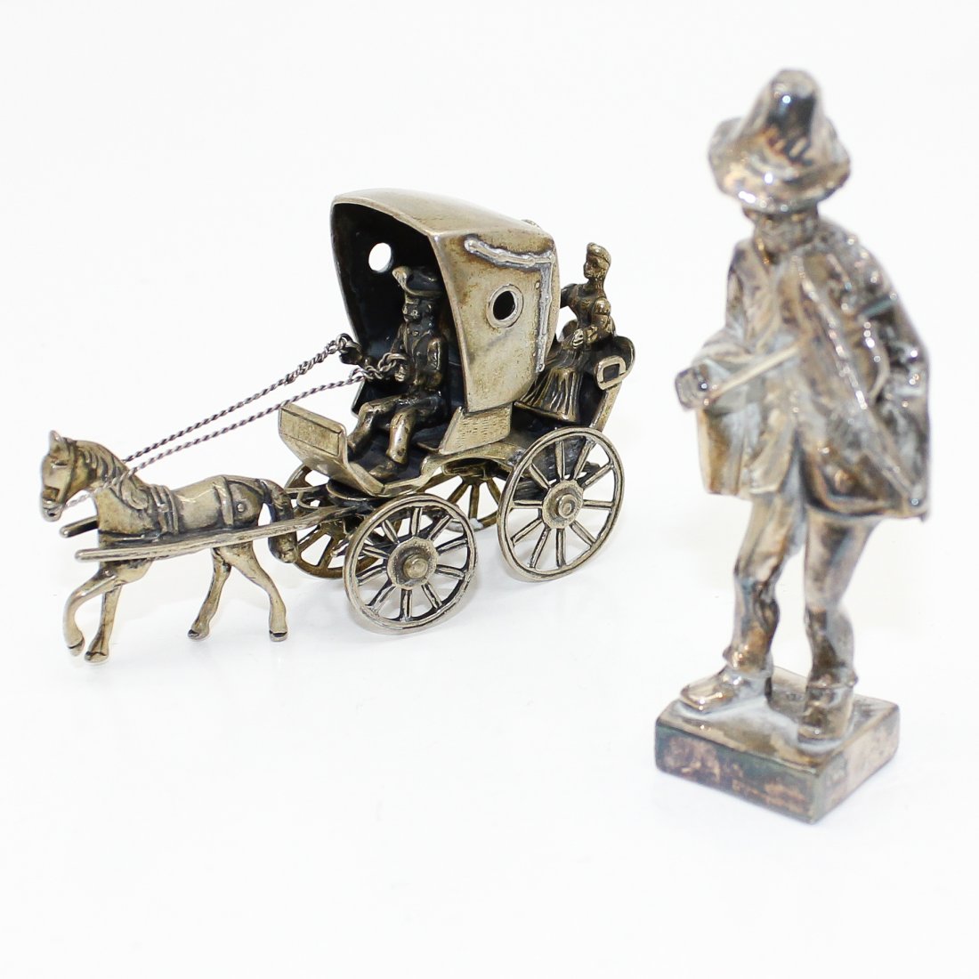 Lot of 2 Dutch Silver Miniatures (1 of 1)