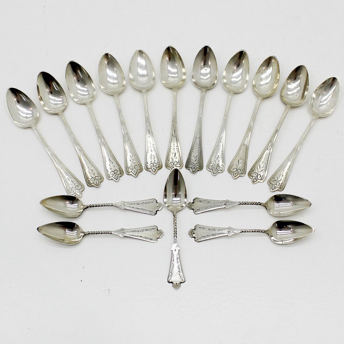 Lot of 19th Century Dutch Silver Cutlery (1 of 3)