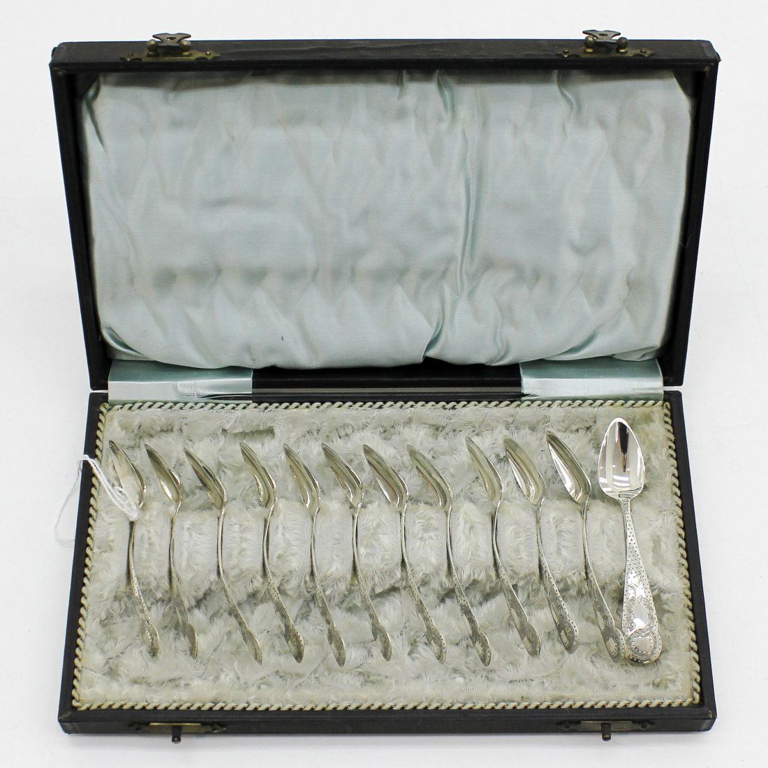 Lot of Dutch Silver Spoon in Box (1 of 3)