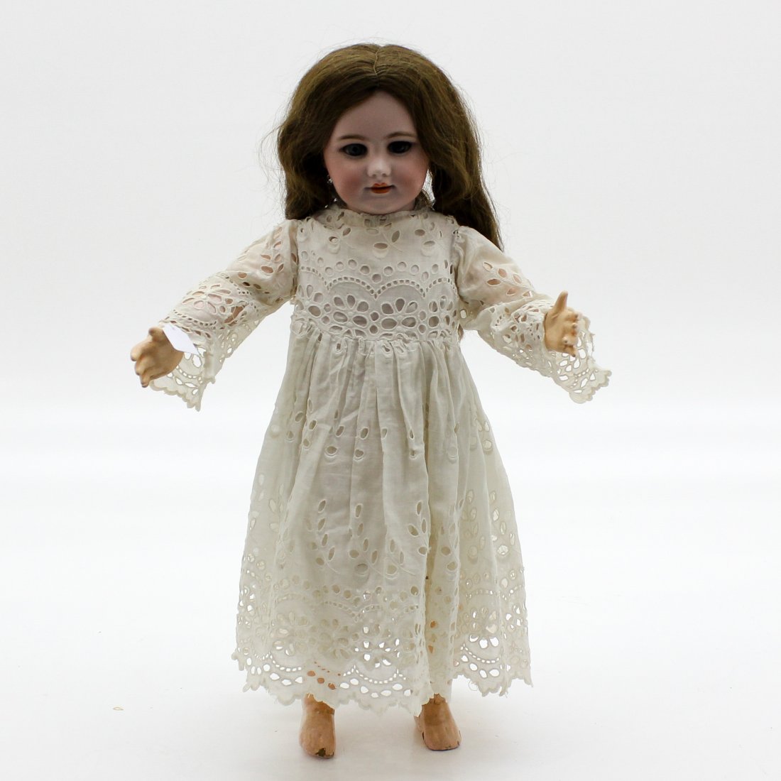 Doll Marked DEP 10 Jumeau Label on Body (1 of 3)