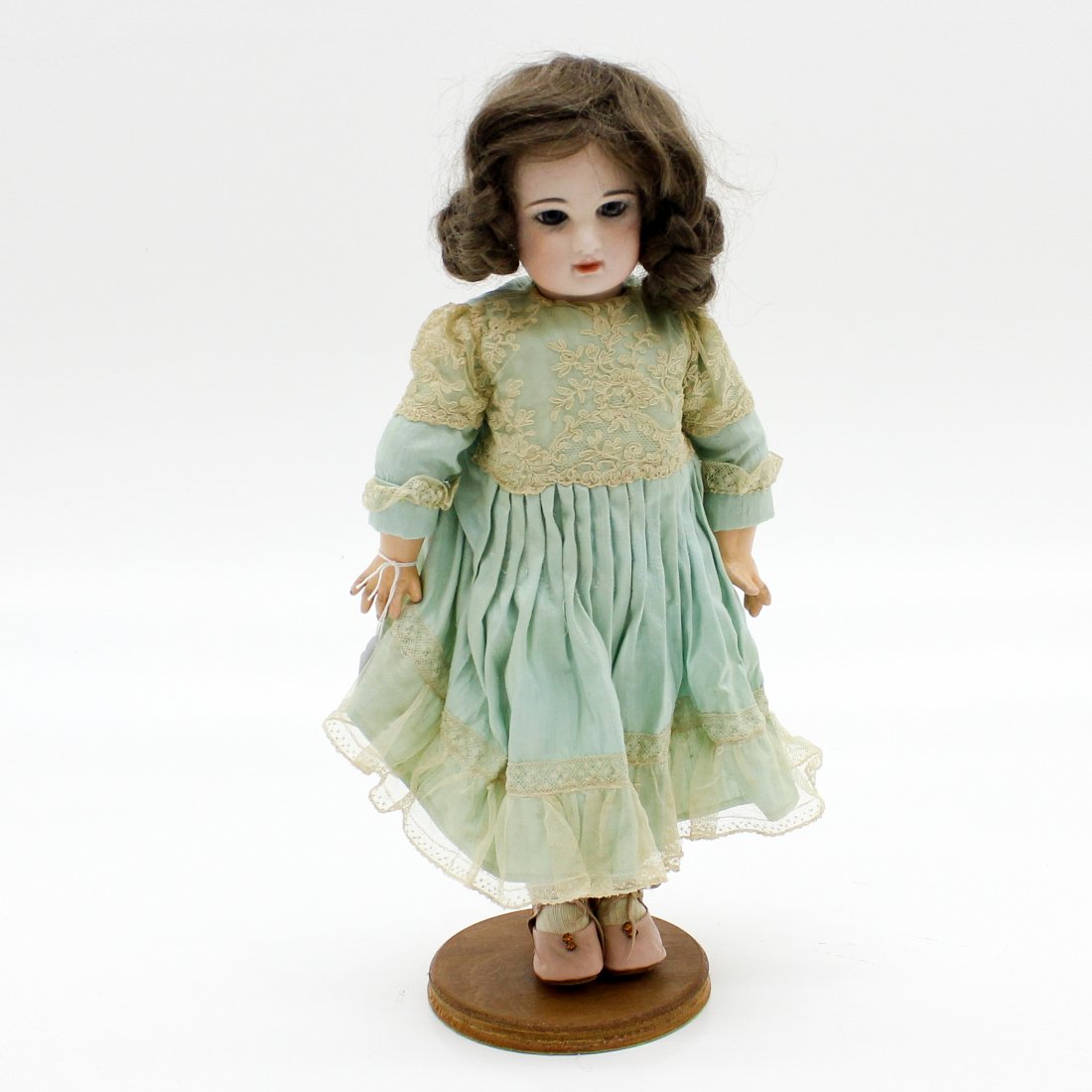 19th Century Bisque Head Doll Marked M7 (1 of 2)