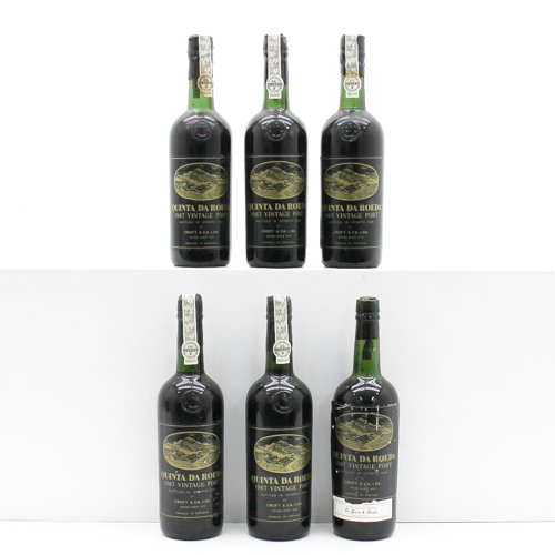 LOT OF 6 BOTTLES OF PORT (1 of 2)