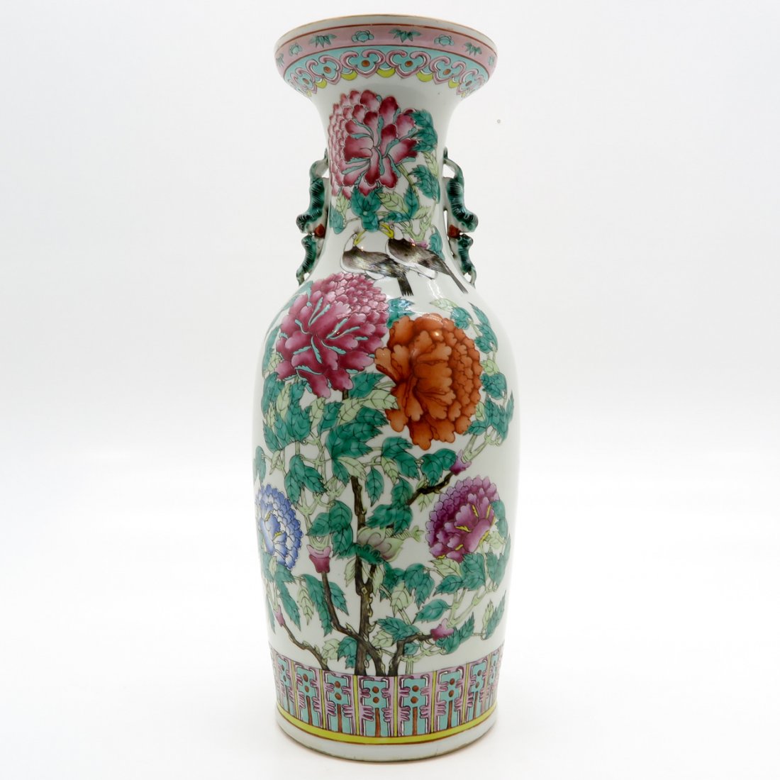 A Fully Decorated China Porcelain Vase (1 of 7)