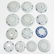 Diverse Lot of China Porcelain Saucers - 3