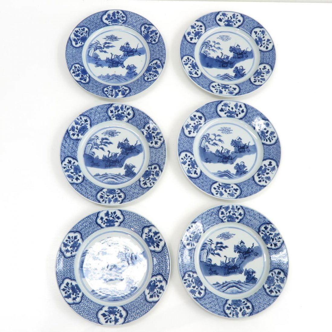 Lot of 18th Century Plates (1 of 3)