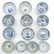 Diverse Lot of China Porcelain Cups - 2