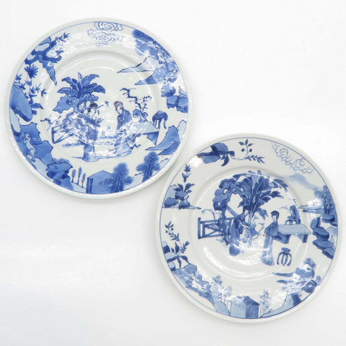 Lot of 2 China Porcelain Plates (1 of 3)