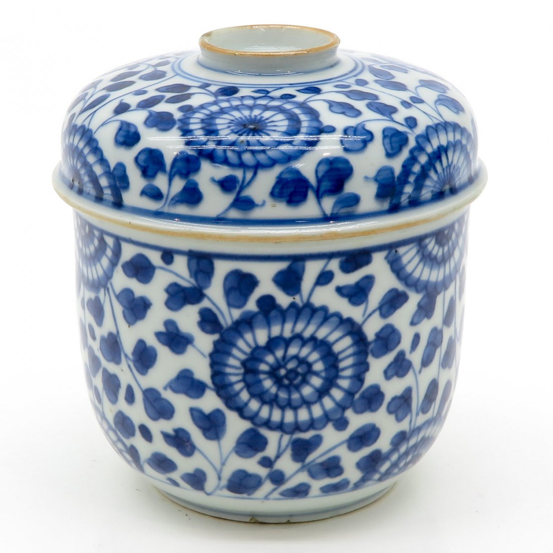 19th Century China Porcelain Lidded Box (1 of 7)