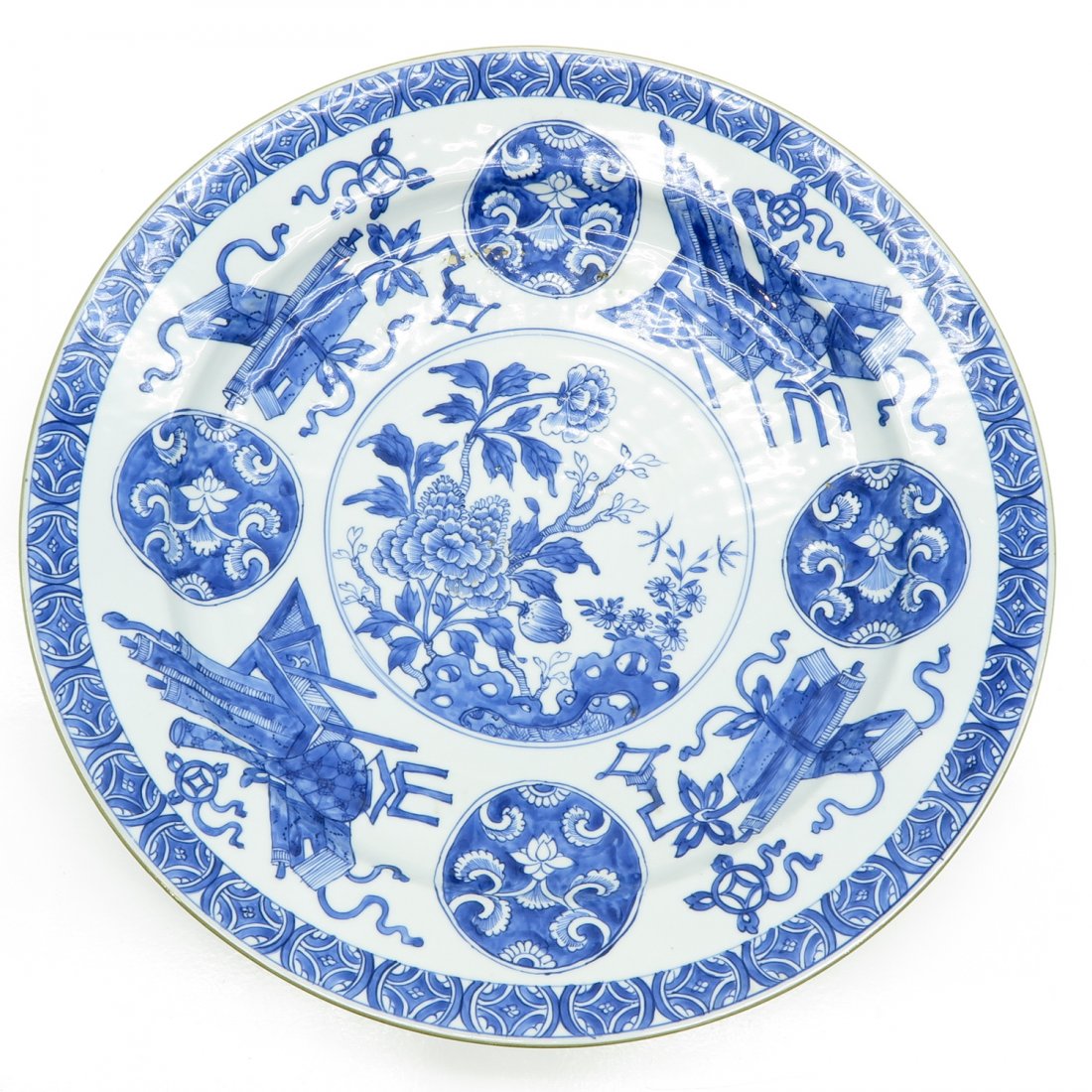 18th Century China Porcelain Plate (1 of 2)