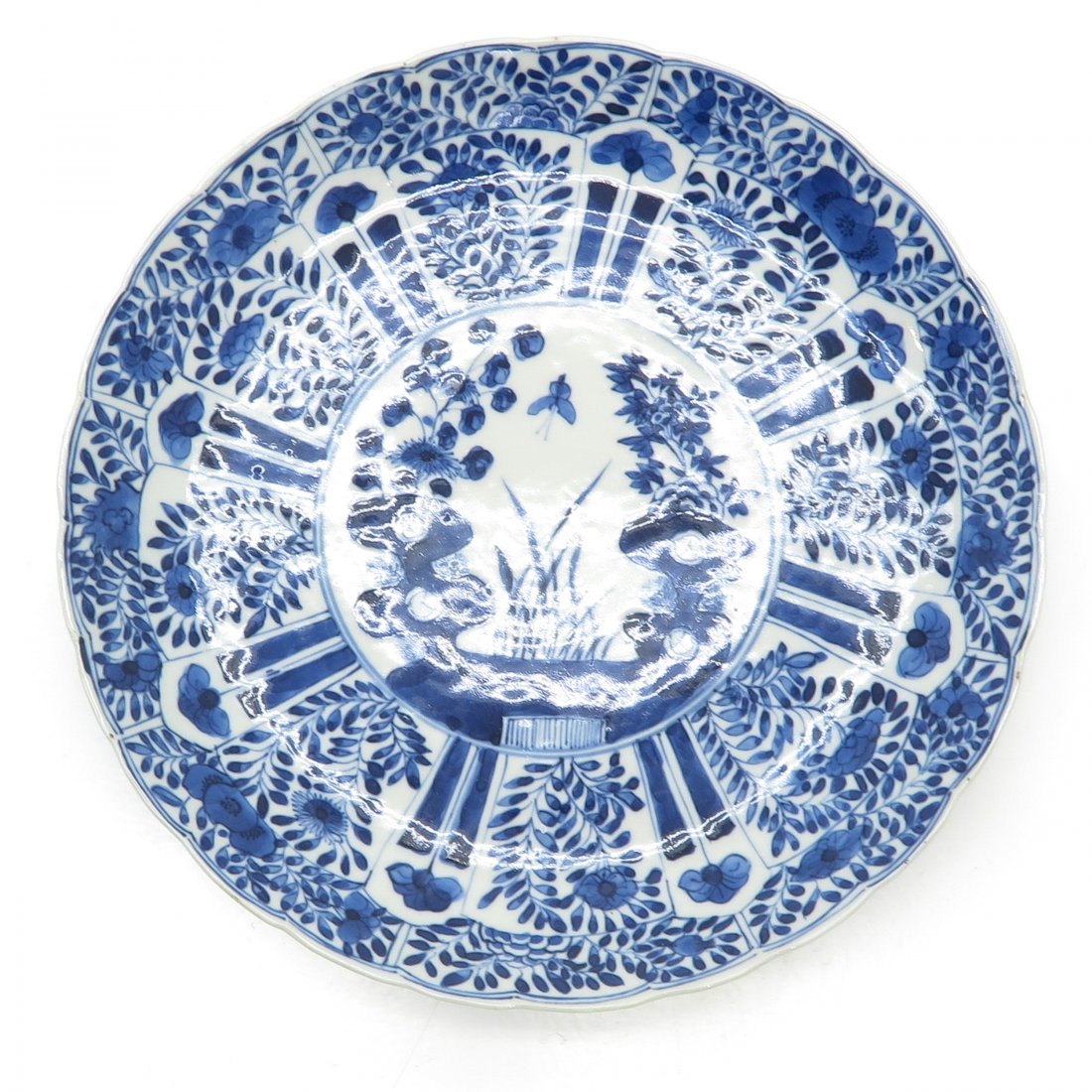 China Porcelain Kangxi Period Plate (1 of 2)