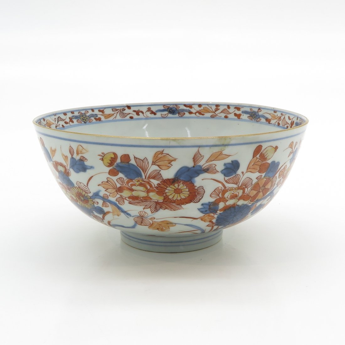 18th Century China Porcelain Imari Decor Bowl (1 of 6)