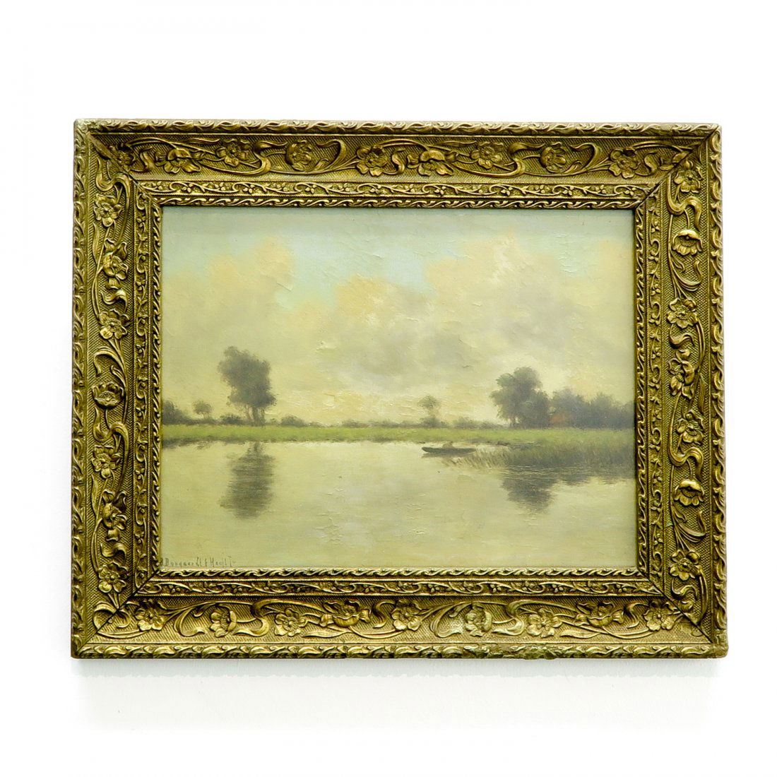 Signed Boogaerdt 't Hooft Jr. Oil on Panel (1 of 3)