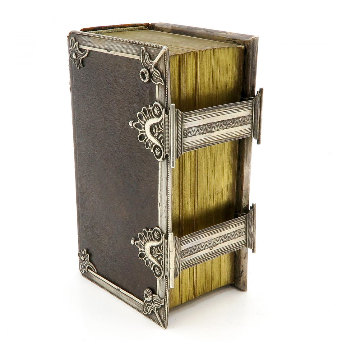 19th Century Bible with Silver Fittings and Accents (1 of 2)