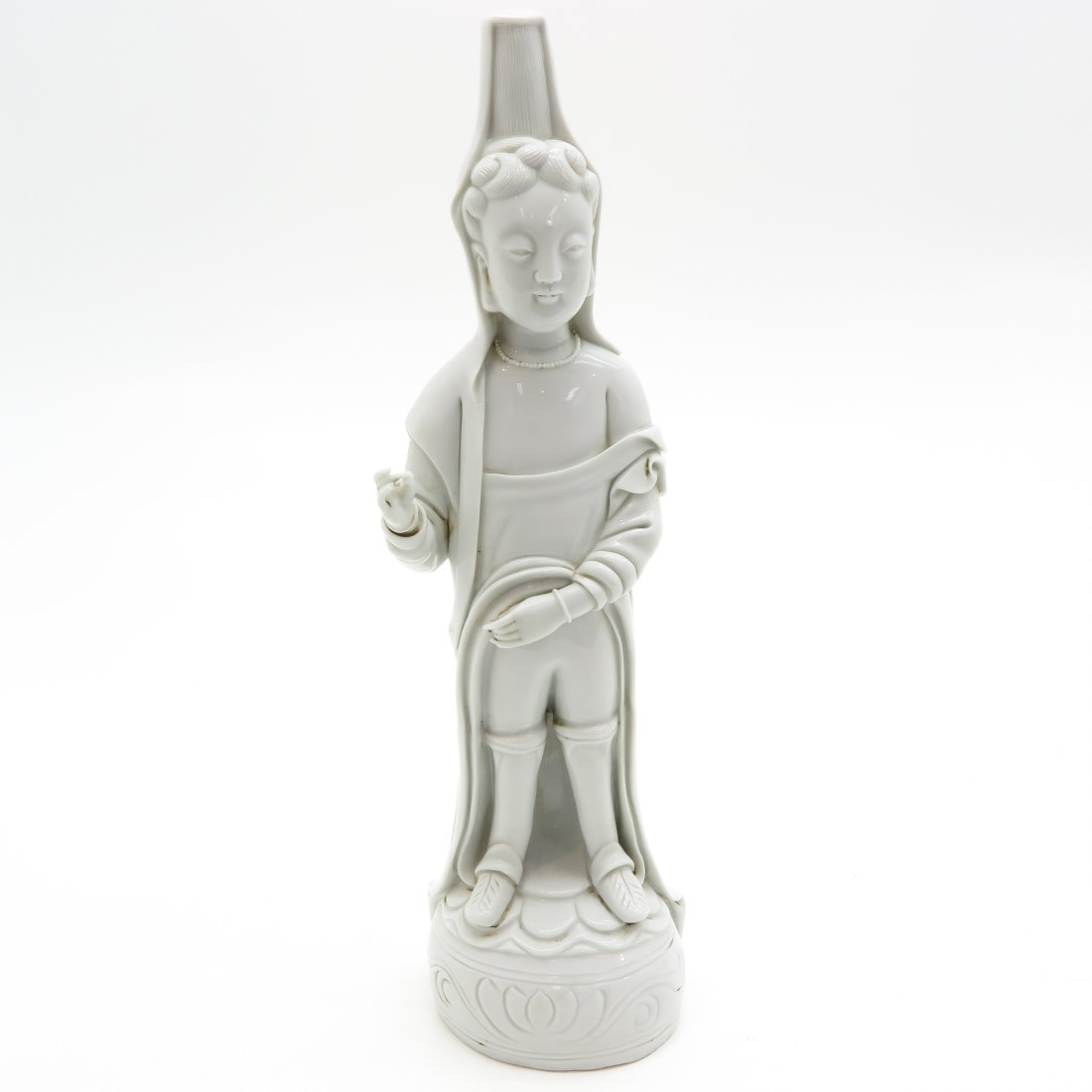Quan Yin Blanc de Chine Sculpture (1 of 5)