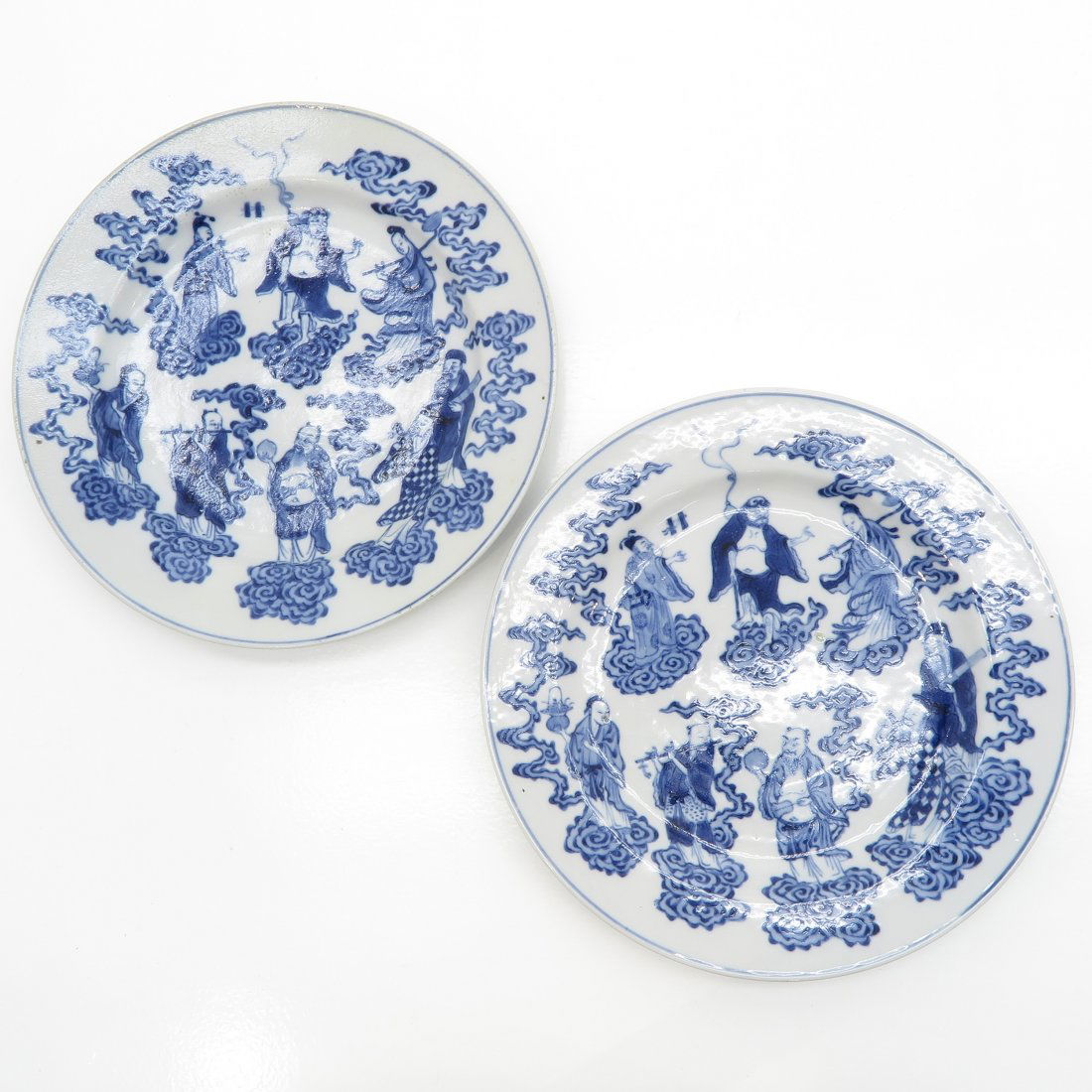 Lot of 2 China Porcelain Plates (1 of 2)