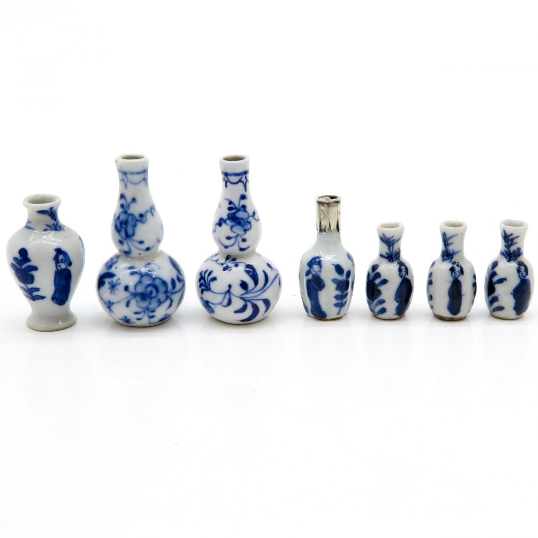 Lot of Diverse China Porcelain Miniature Vases (1 of 6)