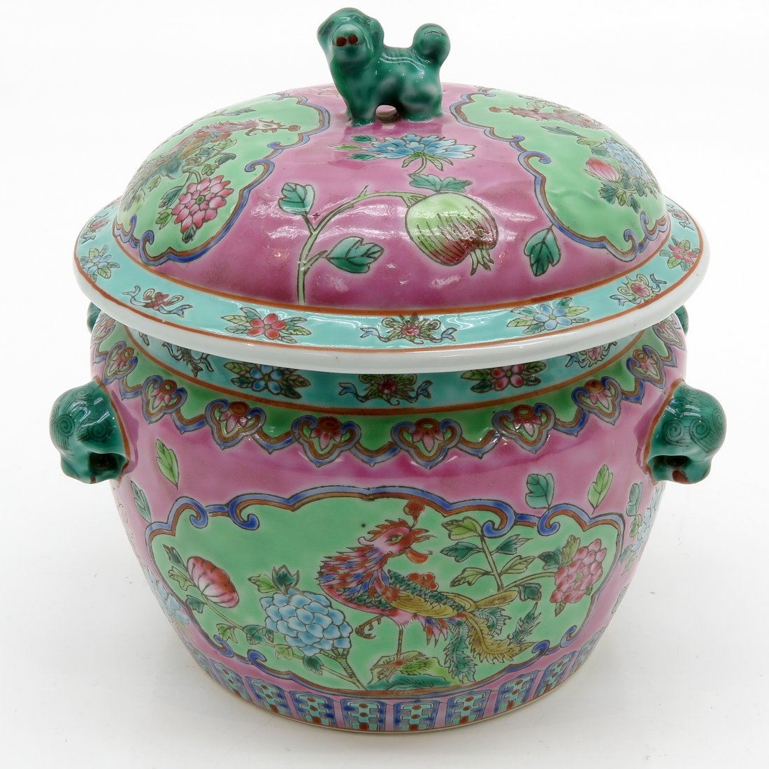 19th Century Chinese Lidded Vase (1 of 6)