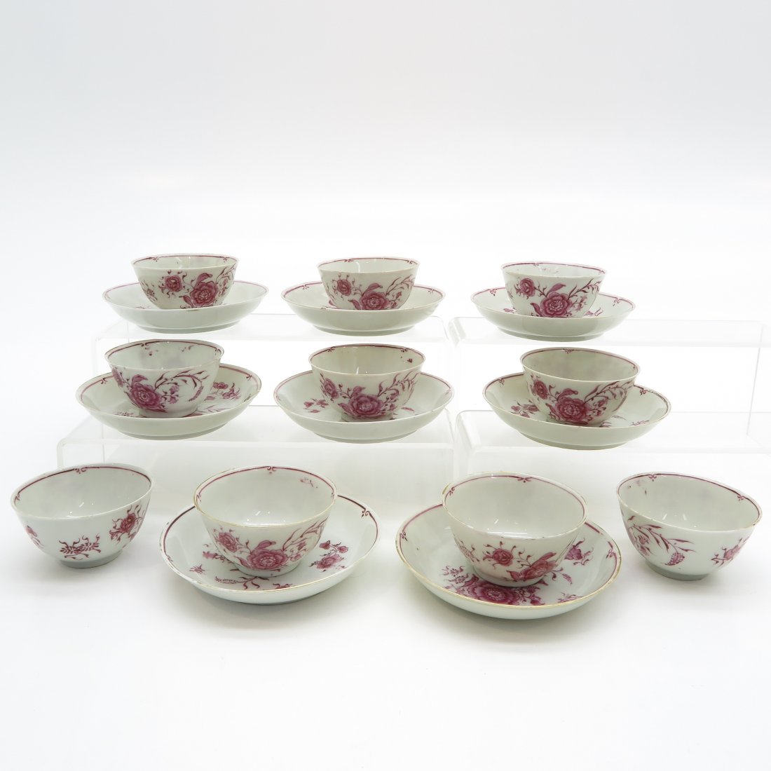 Lot of 18 Pieces of China Porcelain Circa 1800 (1 of 3)