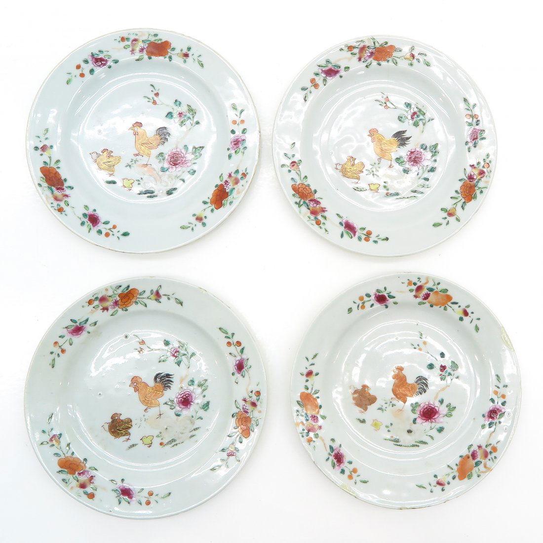 Lot of 18th Century China Porcelain Plates (1 of 2)