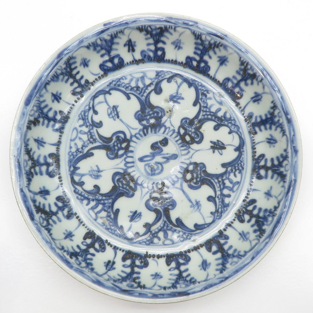 17th Century China Porcelain Plate (1 of 2)