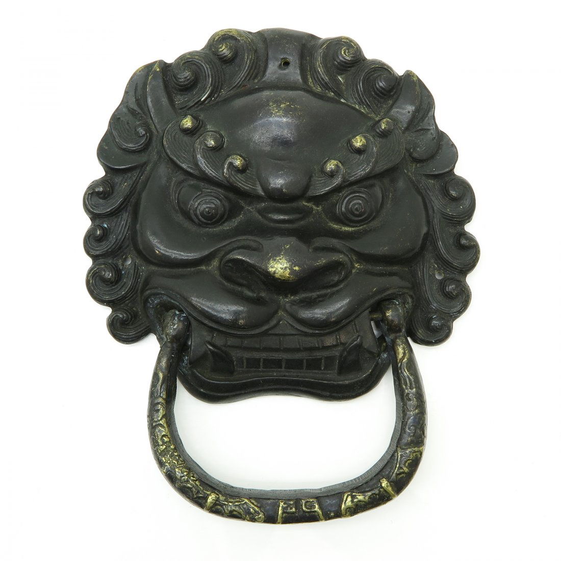 Chinese Bronze Door Knocker (1 of 2)