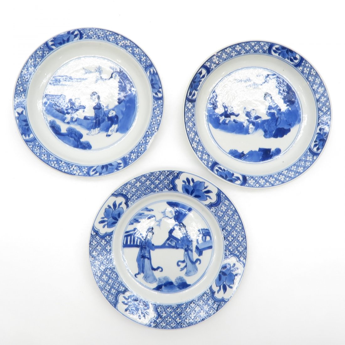 Lot of China Porcelain Small Plates (1 of 2)