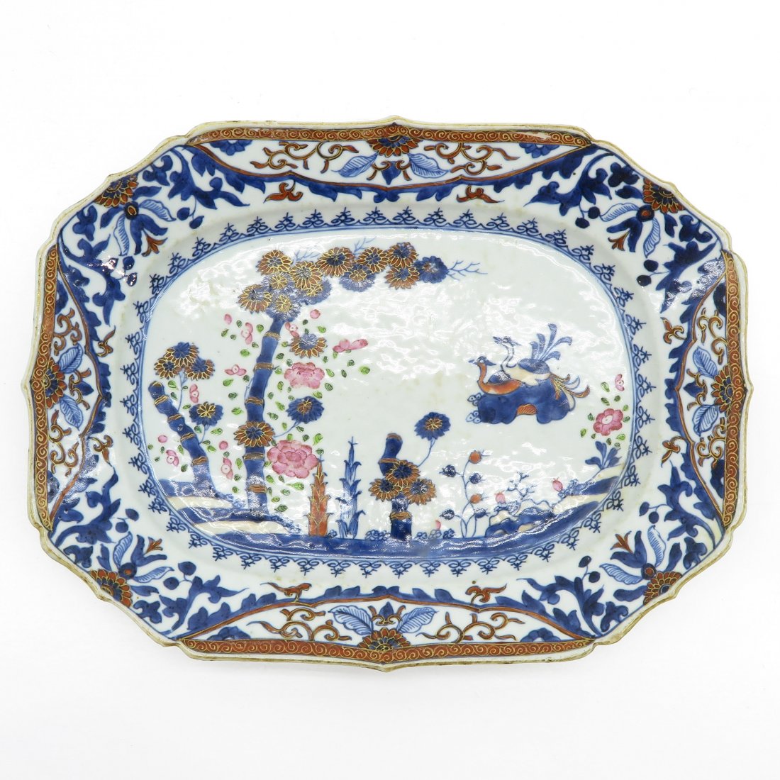 China Porcelain Small Platter Circa 1800 (1 of 2)