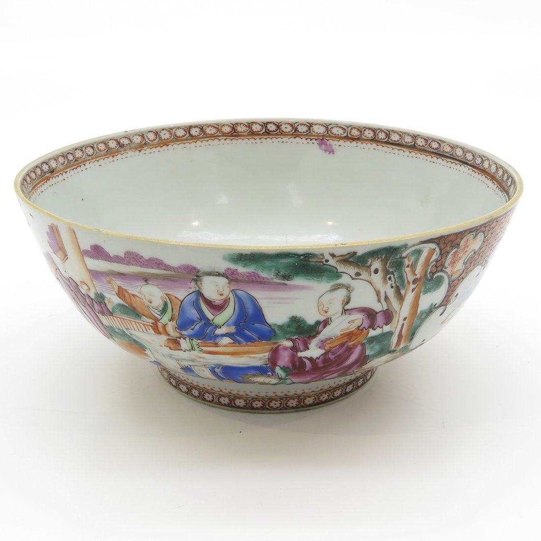 China Porcelain Mandarin Decor Bowl (1 of 6)