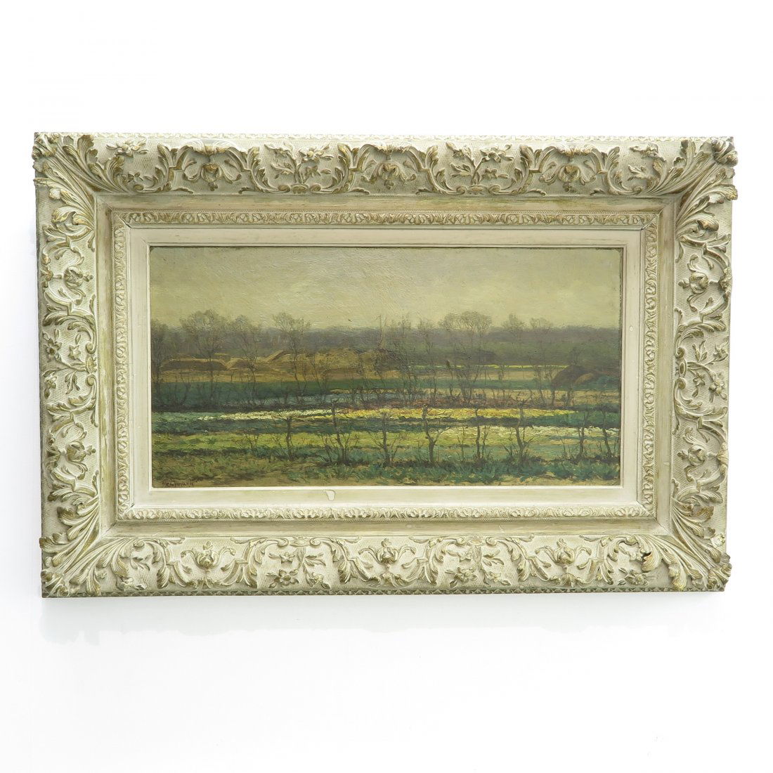 Singed W.C.C. Beckmann Oil on Canvas (1 of 3)