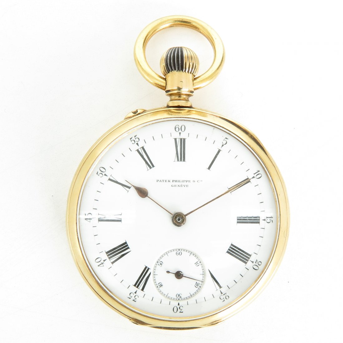 18KG Patek Philippe & Co Pocket Watch 1887 (1 of 6)