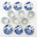 Lot of 18th Century China Porcelain Cups and Saucers - 2
