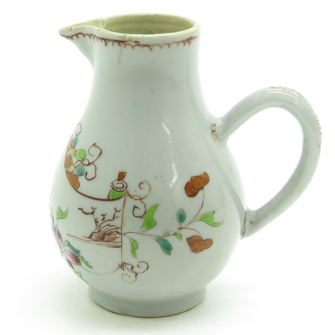 China Porcelain Pitcher Circa 1800 (1 of 6)