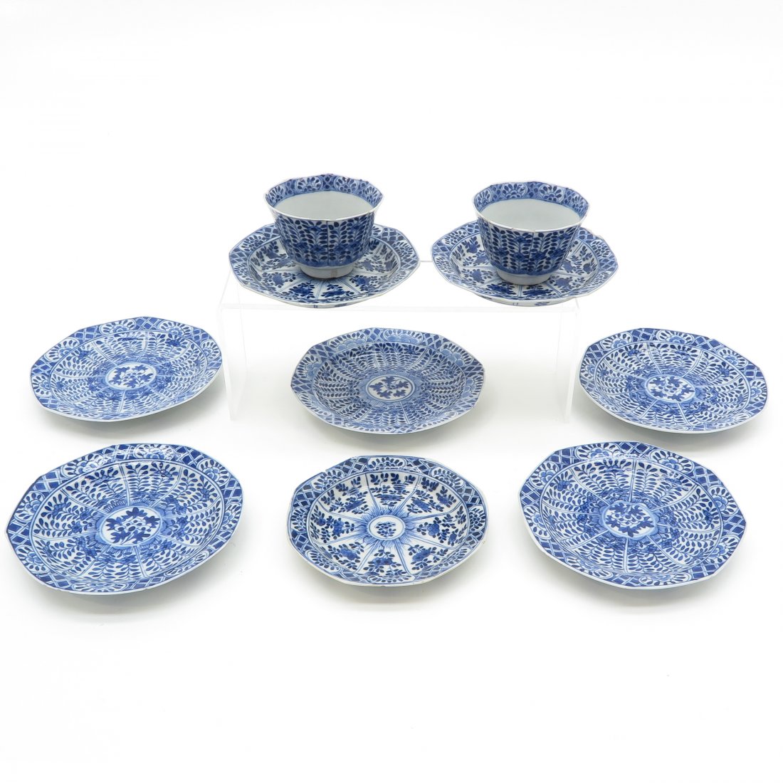 Diverse Lot of China Porcelain Cups and Saucers (1 of 3)