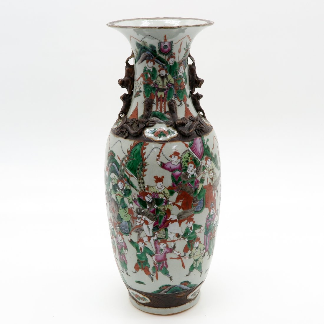 China Porcelain Nanking Vase (1 of 6)