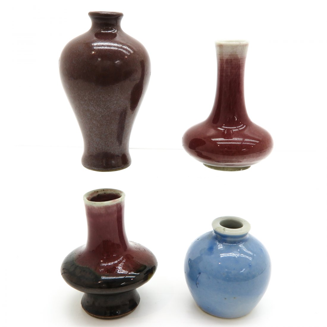 Lot of 4 China Porcelain Vases (1 of 6)