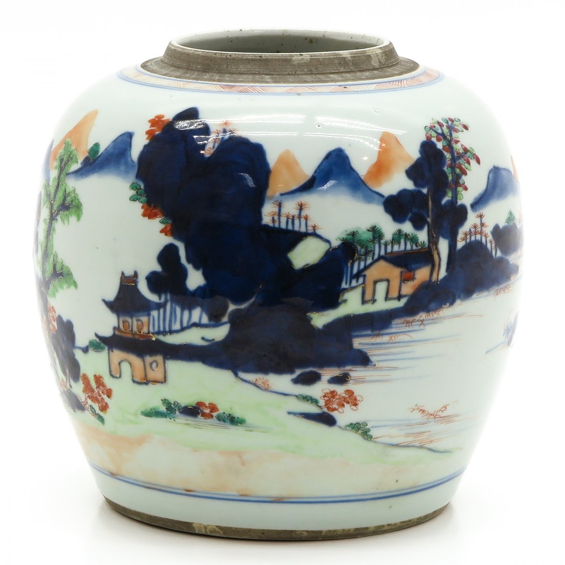 18th Century China Porcelain Ginger Jar (1 of 6)