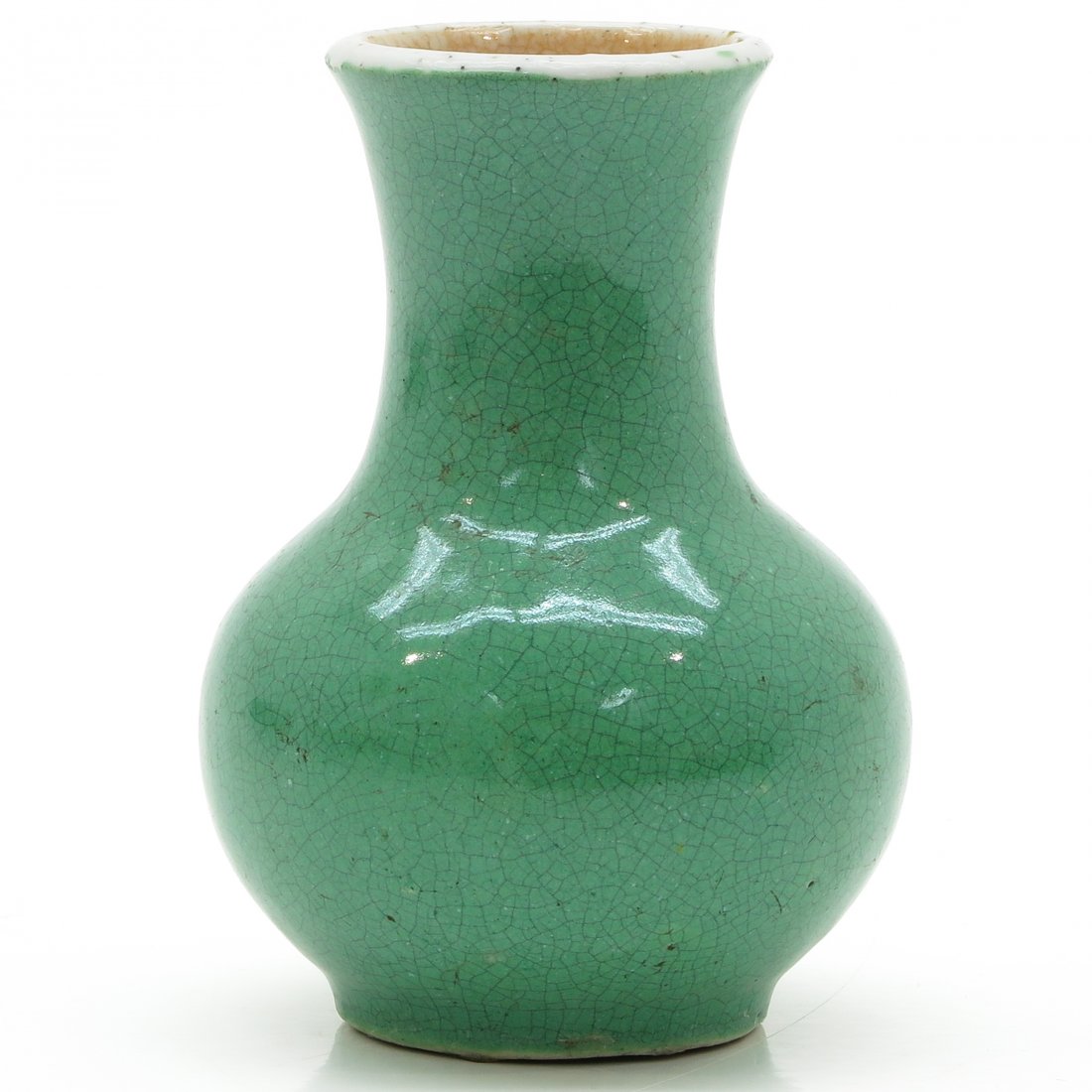 China Porcelain Crackle Ware Decor Vase (1 of 6)