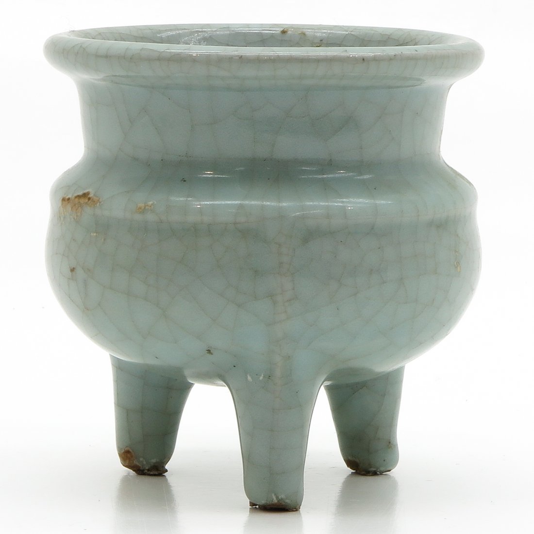 China Porcelain Crackle Ware Decor Censer (1 of 6)