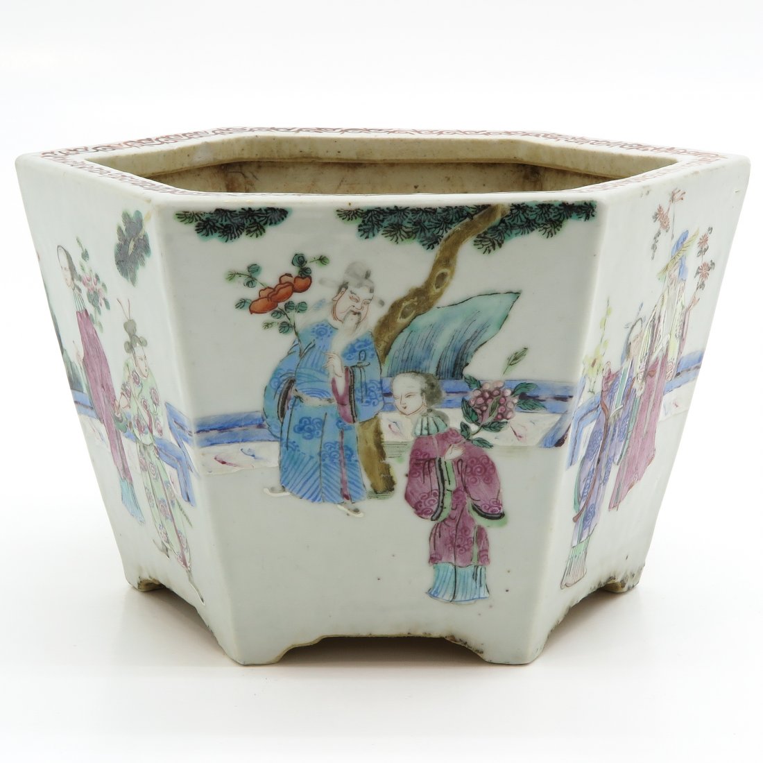 China Porcelain Cache Pot (1 of 6)