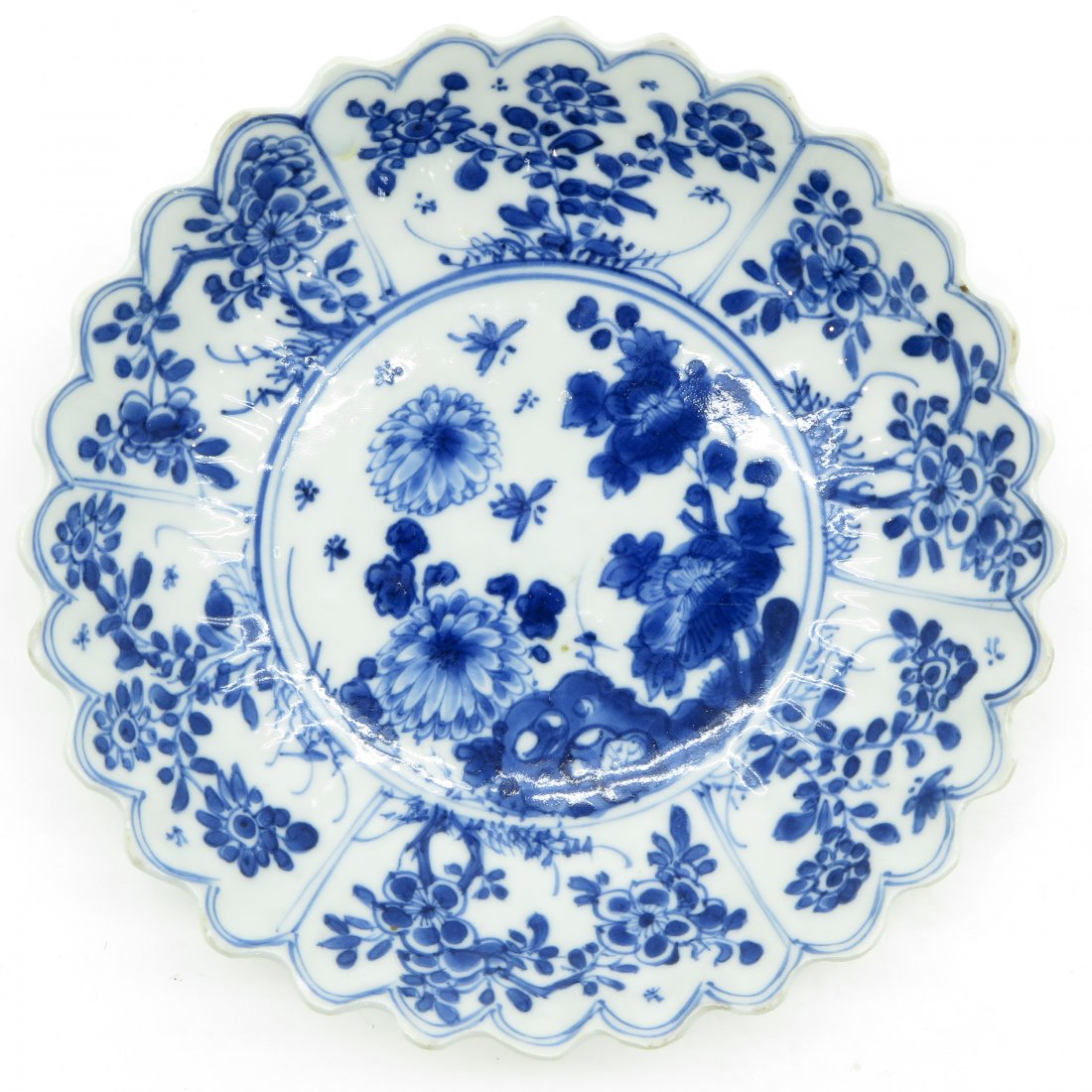 China Porcelain Kangxi Period Plate (1 of 2)