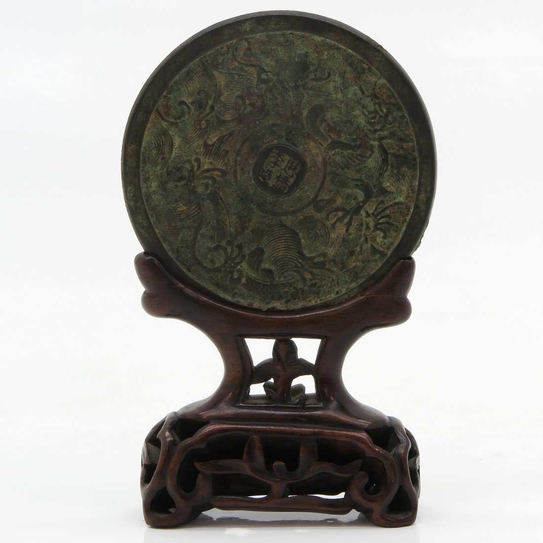 Chinese Bronze Plaque (1 of 4)