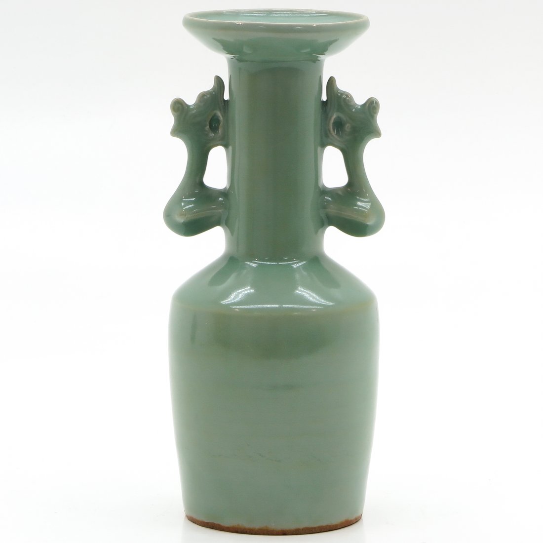 China Porcelain Celadon Vase (1 of 6)