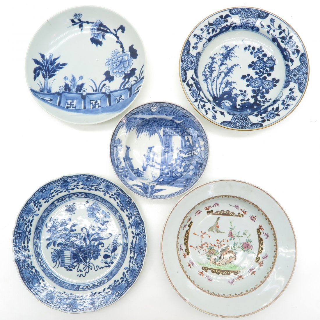 Diverse Lot of China Porcelain Plates (1 of 2)