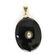19th Century Onyx Pendant Set with Diamond