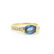 18KG Ladies Sapphire and Diamond Ring